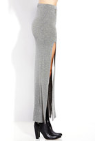 Thumbnail for your product : Forever 21 Show Out M-Slit Maxi Skirt