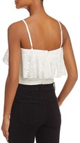 Thumbnail for your product : Aqua Sleeveless Lace Crop Top - 100% Exclusive