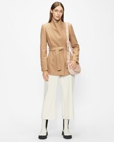 Thumbnail for your product : Ted Baker Short Wool Wrap Coat