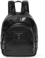 Marc Jacobs - Mini Double Glossed-leather Backpack - Black