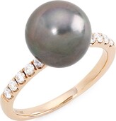 Thumbnail for your product : Samira 13 18K Yellow Gold, Australian Pearl & 0.38 TCW Diamond Ring