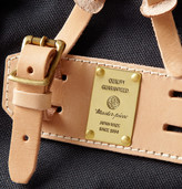 Thumbnail for your product : MASTERPIECE Surpass Convertable Leather-Trimmed Nylon Bag