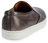 Thumbnail for your product : Magnanni Turo Leather Slip-On Sneakers