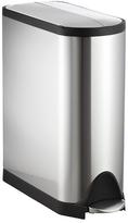 Thumbnail for your product : Container Store 11.8 gal. Butterfly Step Can Stainless