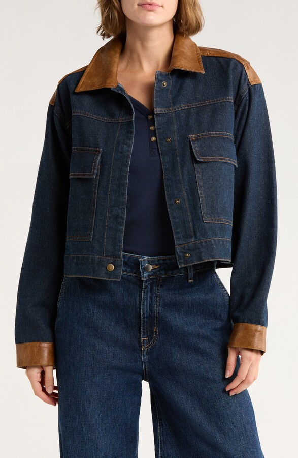 Vigoss Western Denim Trucker Jacket