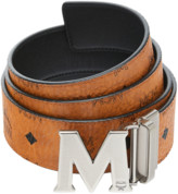 Thumbnail for your product : MCM Antique M Reversible Belt 1.75" in Visetos
