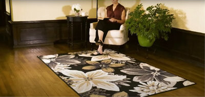 Red Barrel Studio Bay Isle Home™ Indoor/Outdoor Runner - Island Escape Black