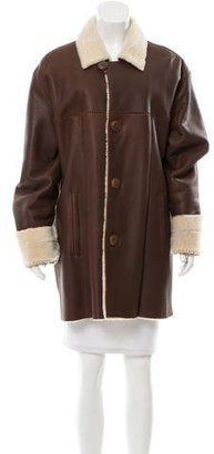 UGG Long Leather Coat
