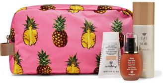 Dolce & Gabbana Canvas-trimmed Printed Shell Cosmetics Case - Pink