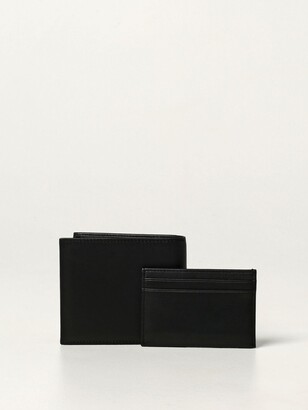 HUGO BOSS Wallet + Card Holder Set in leather - ShopStyle