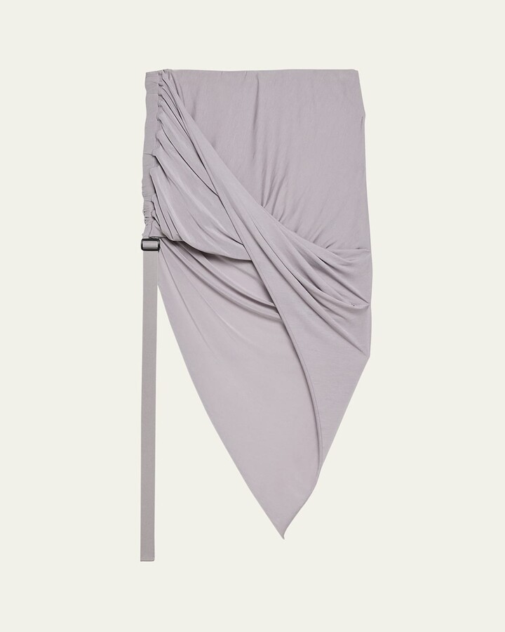 Helmut Lang Asymmetric Wind Skirt
