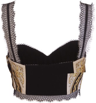 versace baroque bralette