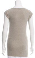 Thumbnail for your product : Brunello Cucinelli Monili-Embellished Knit Top