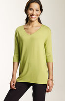 Thumbnail for your product : J. Jill Wearever easy elliptical tee