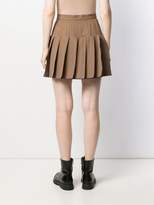 Thumbnail for your product : Vivienne Westwood check pleated mini skirt