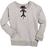 Thumbnail for your product : Rails Oliver Lace-Up Sweatshirt, Size 6-14