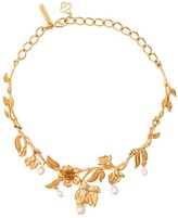 Thumbnail for your product : Oscar de la Renta Pearl Flower Necklace