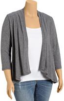 Thumbnail for your product : Old Navy Women's Plus Lightweight Open-Front Cardis
