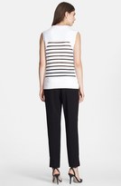 Thumbnail for your product : Alexander Wang Mesh Stripe Sleeveless Sweater