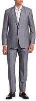 Thumbnail for your product : Giorgio Armani Plaid Wool Single-Breasted Suit