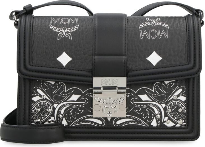 MCM Tracy Visetos Shoulder Bag ShopStyle