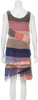 Thumbnail for your product : Chris Benz Silk Tiered Dress