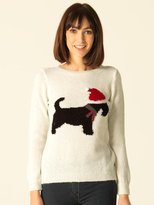 Thumbnail for your product : M&Co Petite scotty dog jumper