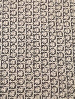 Ferragamo Silk & Cashmere Chiffon Printed Scarf