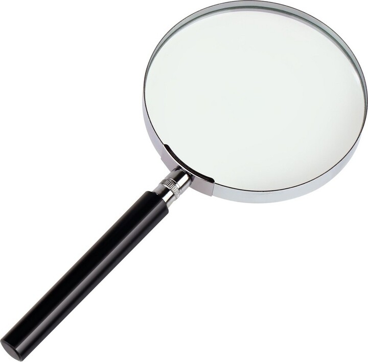 Insten 5X Handheld Magnifying Glass, 3" Magnifier Loupe for Reading Seniors Kids Science Insect