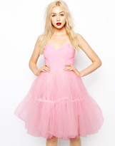 Thumbnail for your product : ASOS Netted Prom Dress