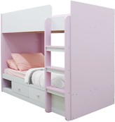 Thumbnail for your product : Very Peyton Storage Bunk Bed With Mattress Options (Buy And Save!) White/Pink Bunk Bed Only
