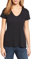 Thumbnail for your product : Caslon Rounded V-Neck T-Shirt