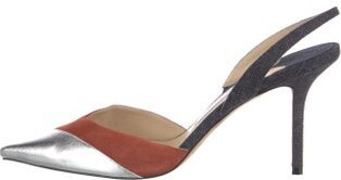Jimmy Choo Denim Slingback Pumps