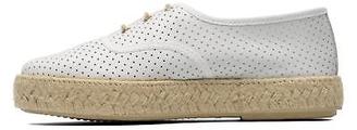 Pare Gabia Women's Lotus cuir Low rise Lace-up Shoes in White