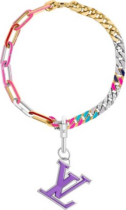 Louis Vuitton] Louis Vuitton Ball necklace Cotton Pink Ladies Necklace A  rank – KYOTO NISHIKINO