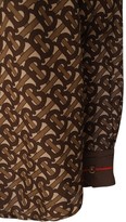 Thumbnail for your product : Burberry All Over Tb Print Mulberry Silk Shirt
