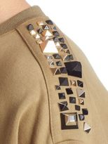 Thumbnail for your product : Versace Studded Cotton Sweater
