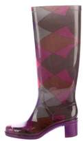 Thumbnail for your product : Emilio Pucci Printed Rain Boots