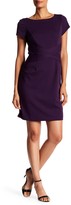 Thumbnail for your product : Ellen Tracy Ponte Career Dress
