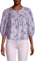 Thumbnail for your product : Rebecca Minkoff Felicity Floral-Print Top