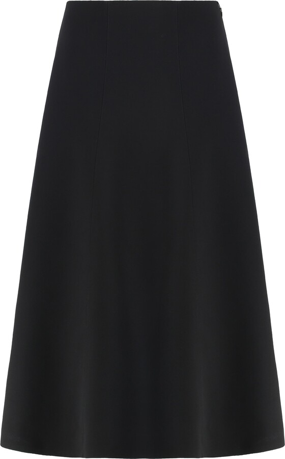 Jacquemus Triangle Flared Skirt