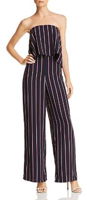 Do and Be Striped Strapless Jumpsuit