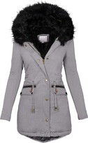 Thumbnail for your product : TDZD Women’s Winter Parka Quilted Hooded Long Coat Jacket