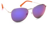 Thumbnail for your product : Matthew Williamson Mirrored Revo Sunglasses