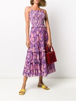 Thumbnail for your product : Temperley London Reef print strappy dress