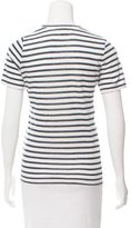 Thumbnail for your product : Etoile Isabel Marant Striped Linen Top