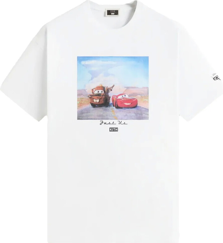 KITH × PIXER Tシャツ M ホワイト KITH x Disney Pixar Cars graphic T