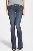 Thumbnail for your product : 1822 Denim 'Taylor' Baby Bootcut Jeans (Washed Black) (Juniors)