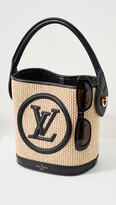 Thumbnail for your product : Shopbop Archive Louis Vuitton Raffia Petit Bucket Bag