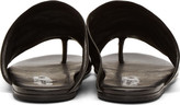 Thumbnail for your product : Marsèll Black Leather Wrap Arsella Sandal